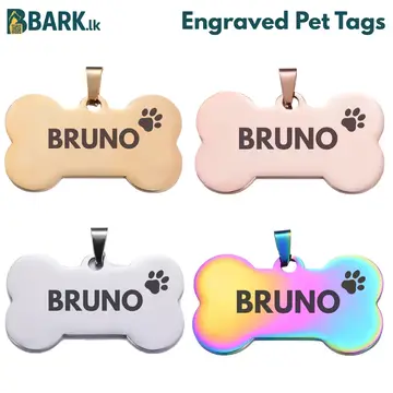 Premium Laser Engraved Custom Dog Tags | 100% Durable