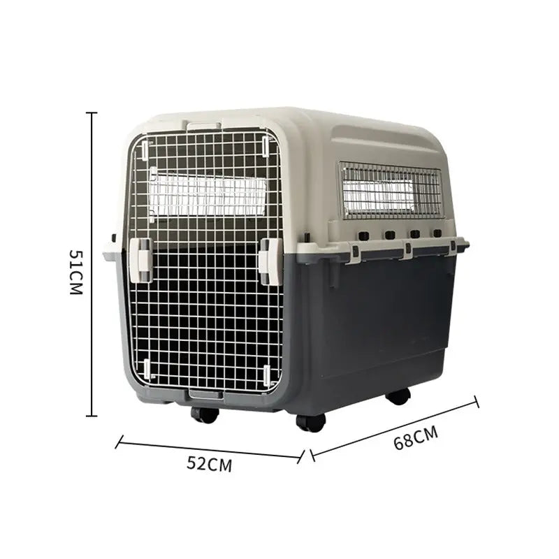 IATA Pet Transporter - Medium (68 × 52 × 51cm)