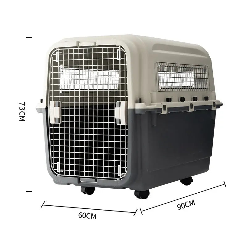 IATA Pet Transporter - Large (90 × 60 × 73cm)