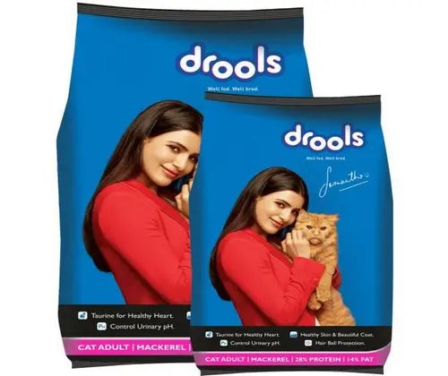 Drools Adult Cat Food Mackerel