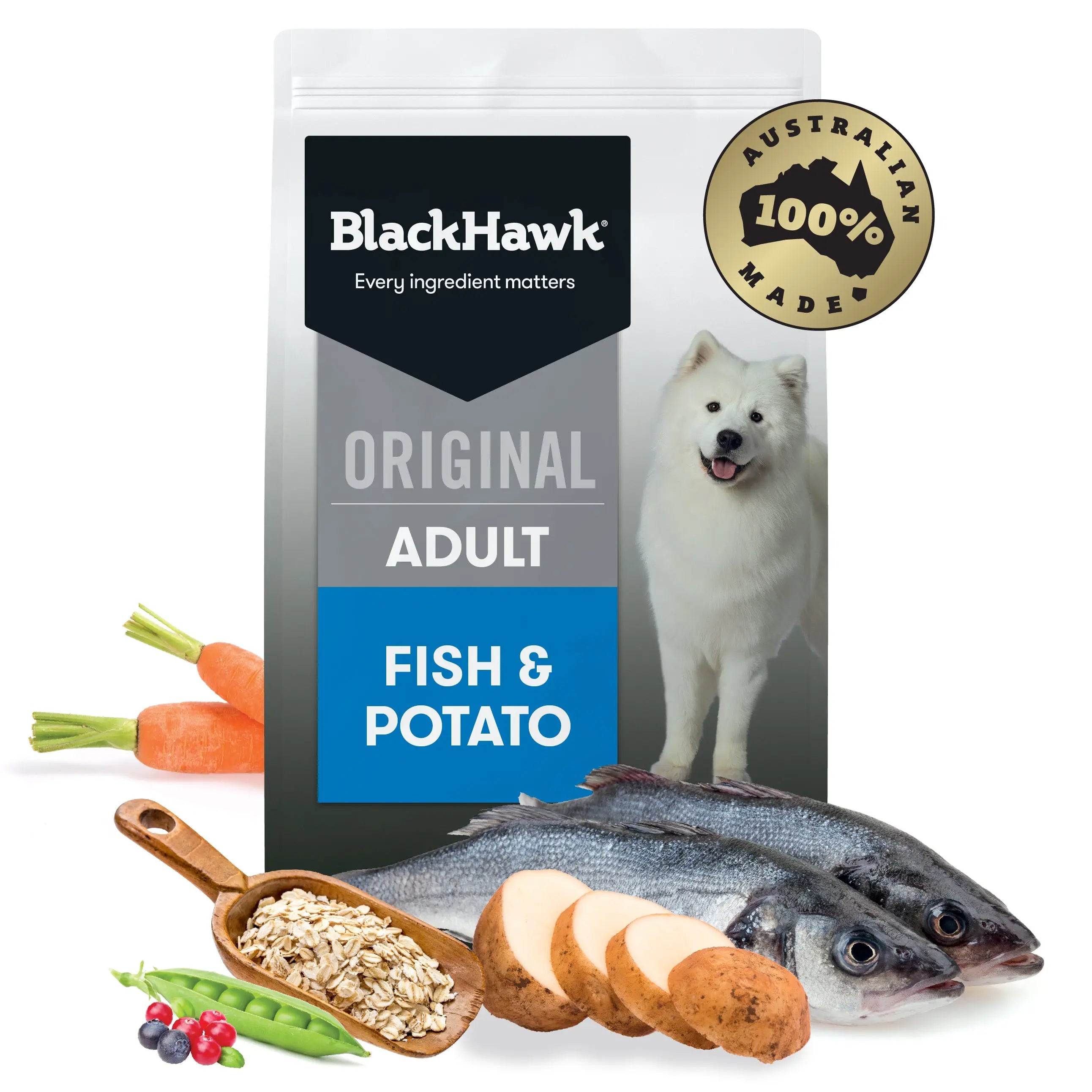 BlackHawk Adult Dog - Fish & Potato