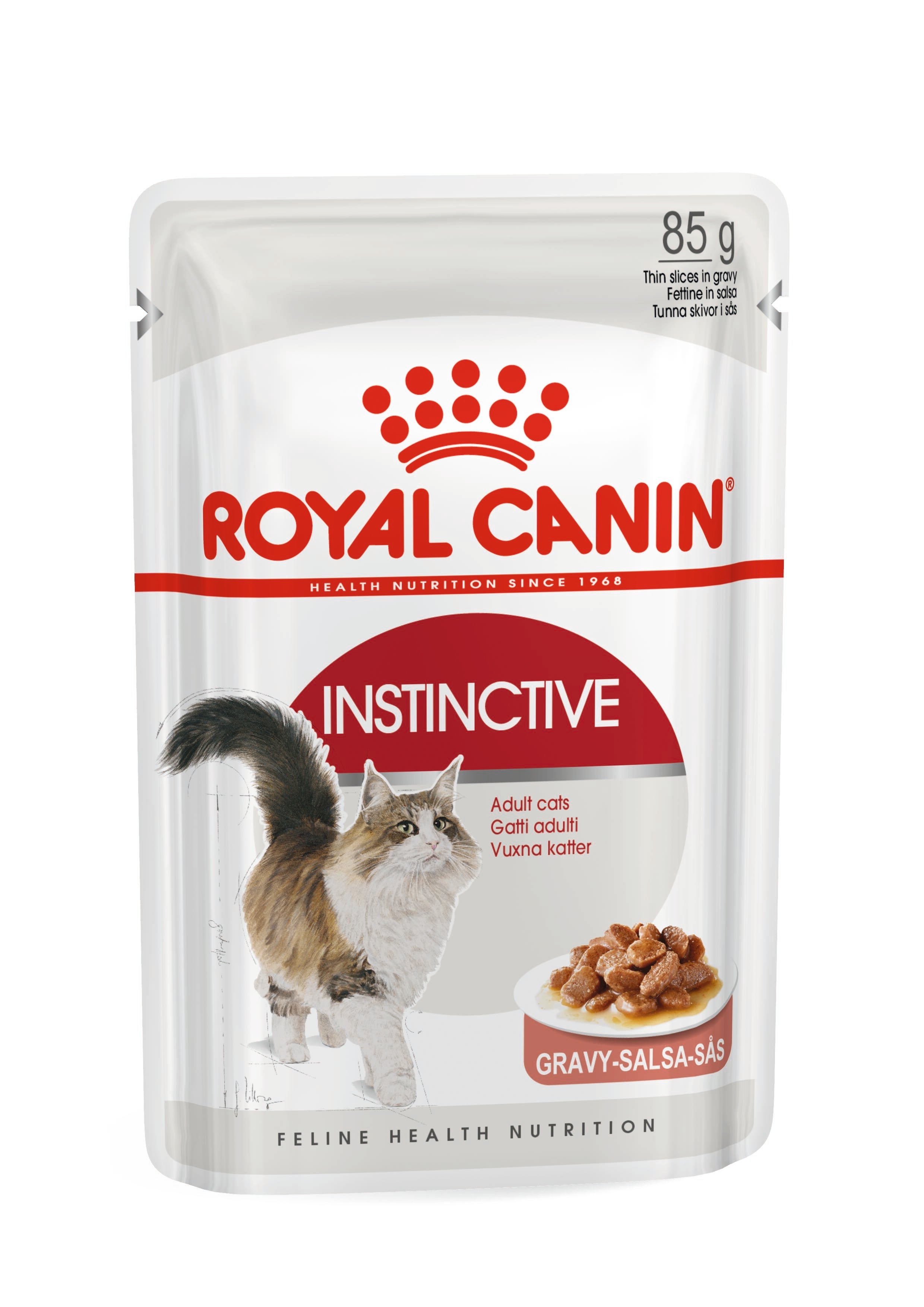 Royal Canin Instinctive Adult Cat - Thin Slices in Gravy 12 × 85g
