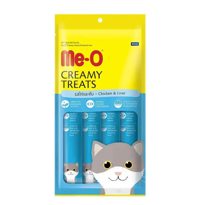 Me‑O Creamy Treats - Chicken and Liver Flavor 60 g