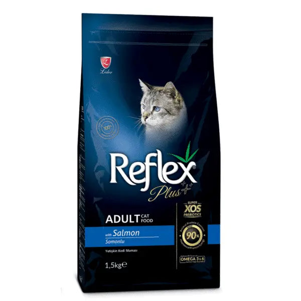 Reflex Plus Premium Adult Cat Food - Salmon 1.5kg