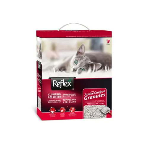 Reflex Cat Litter - Activated Carbon Granules 10L