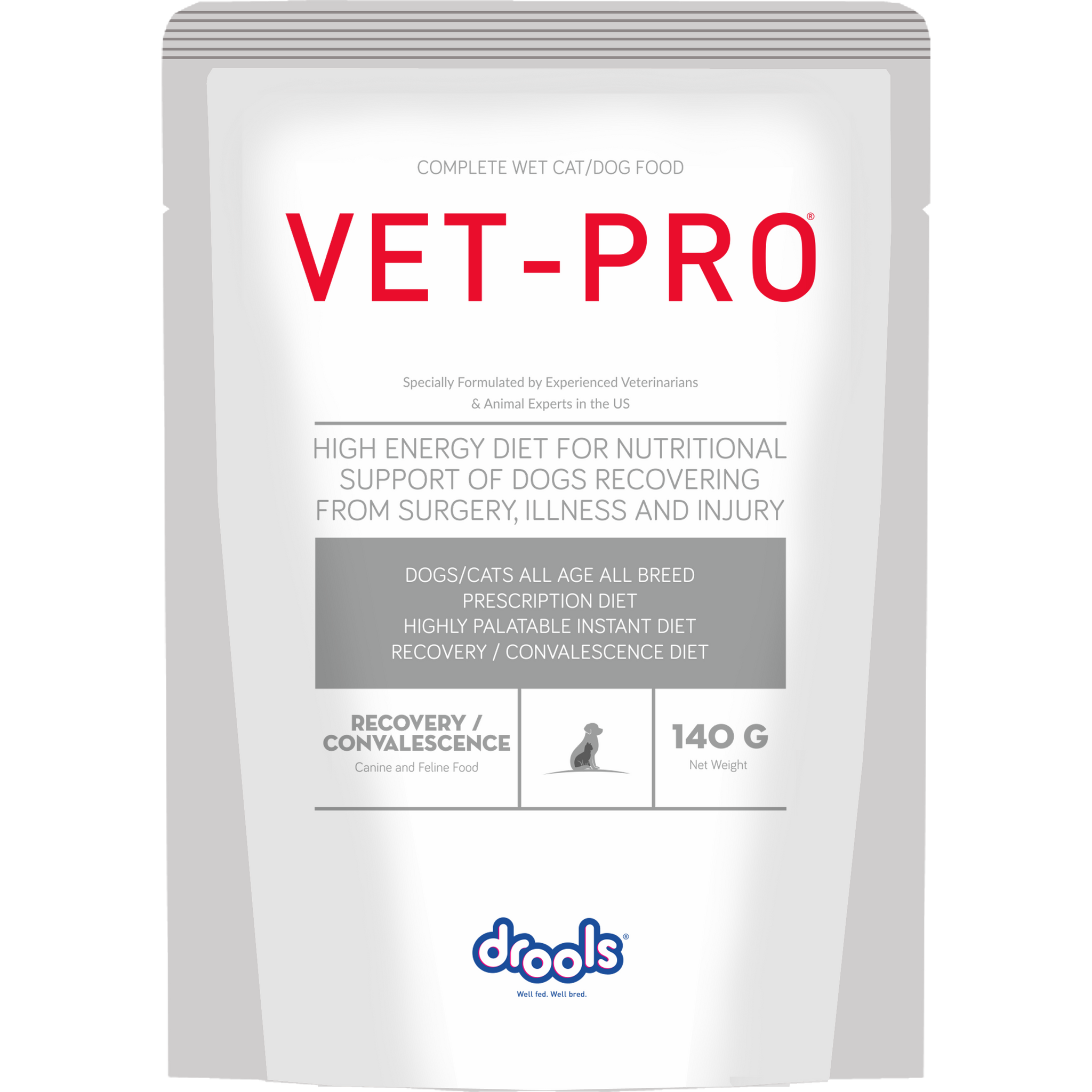 VET-PRO Recovery Gravy for Dogs & Cats - 140g Pouch