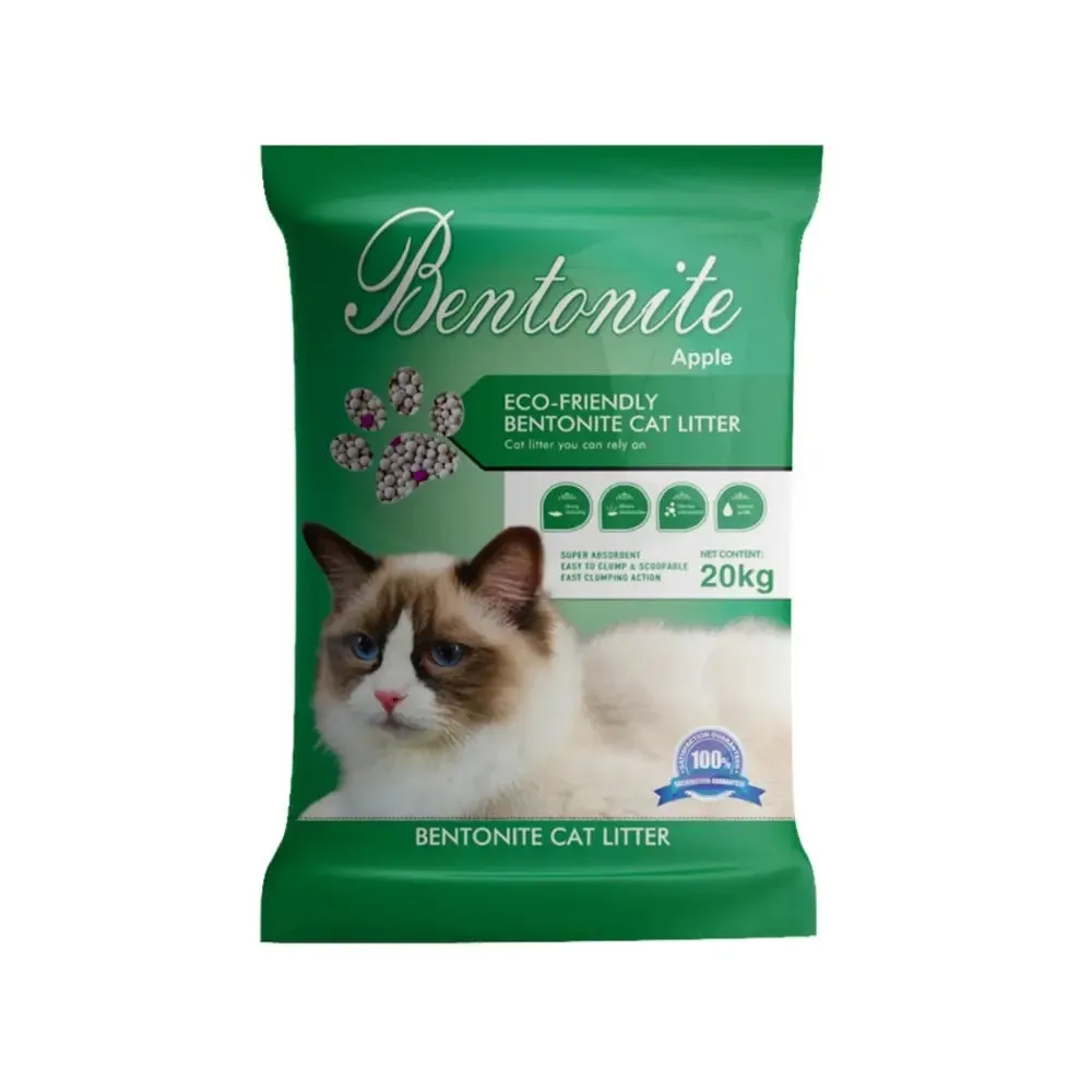 Haisen Pets Bentonite Cat Litter - Apple 25L