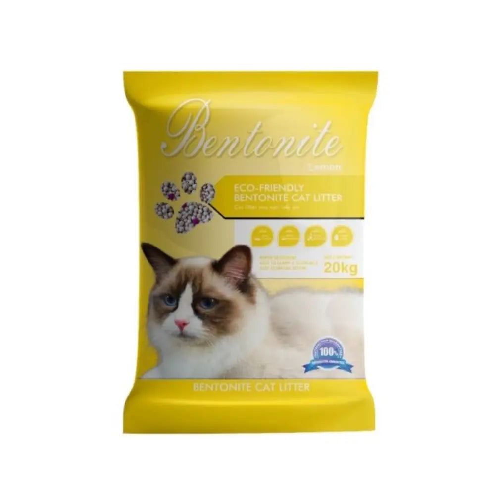 Haisen Pets Bentonite Cat Litter - Lemon 25L