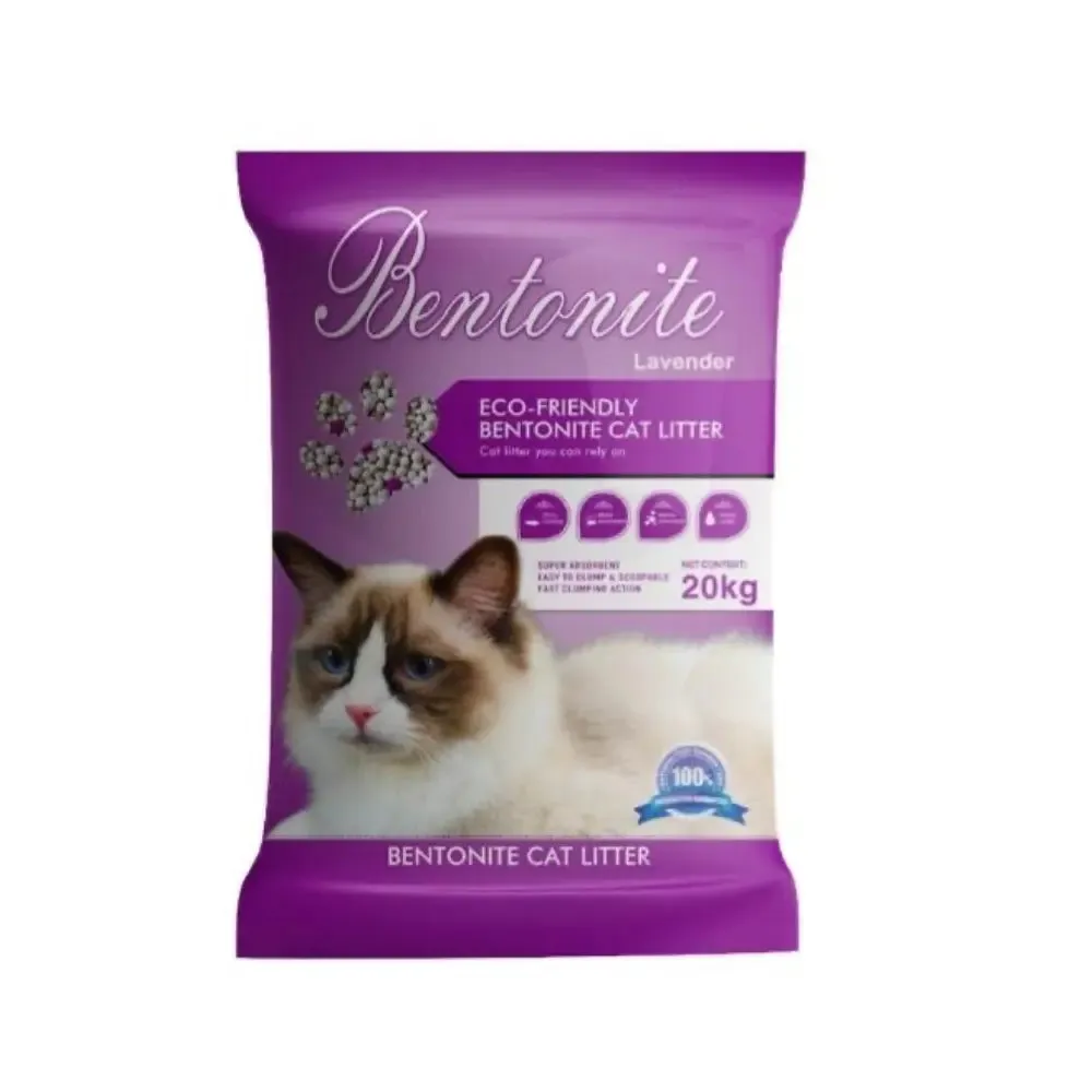 Haisen Pets Bentonite Cat Litter - Lavender 25L