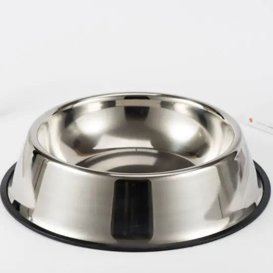 Stainless Steel Anti-Slip Bowl For Cats and Dogs - 15cm