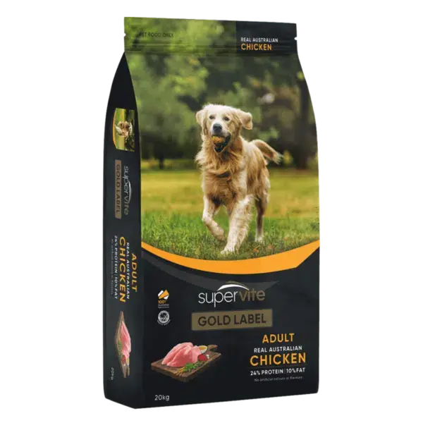 Supervite Gold Label Adult Dog Chicken Dry Dog Food - 20kg
