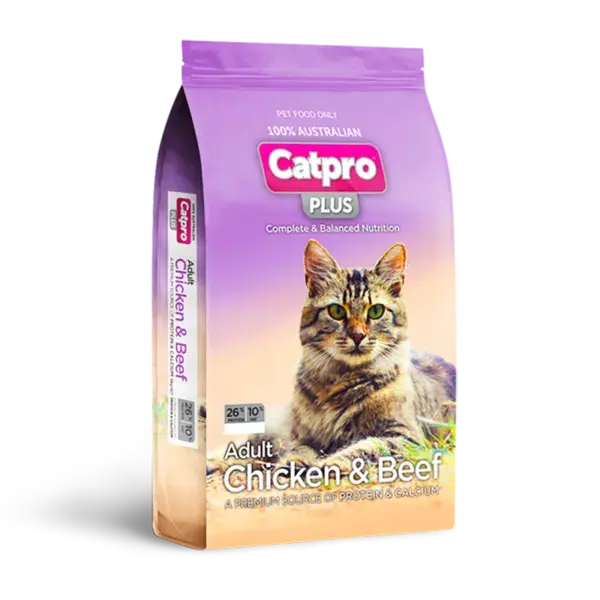 Catpro Plus Dry Cat Food - Chicken & Beef 1kg