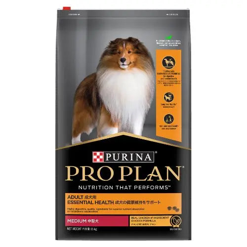 PURINA PRO PLAN Adult Medium Chicken Formula Dry Dog Food, 3 Kg