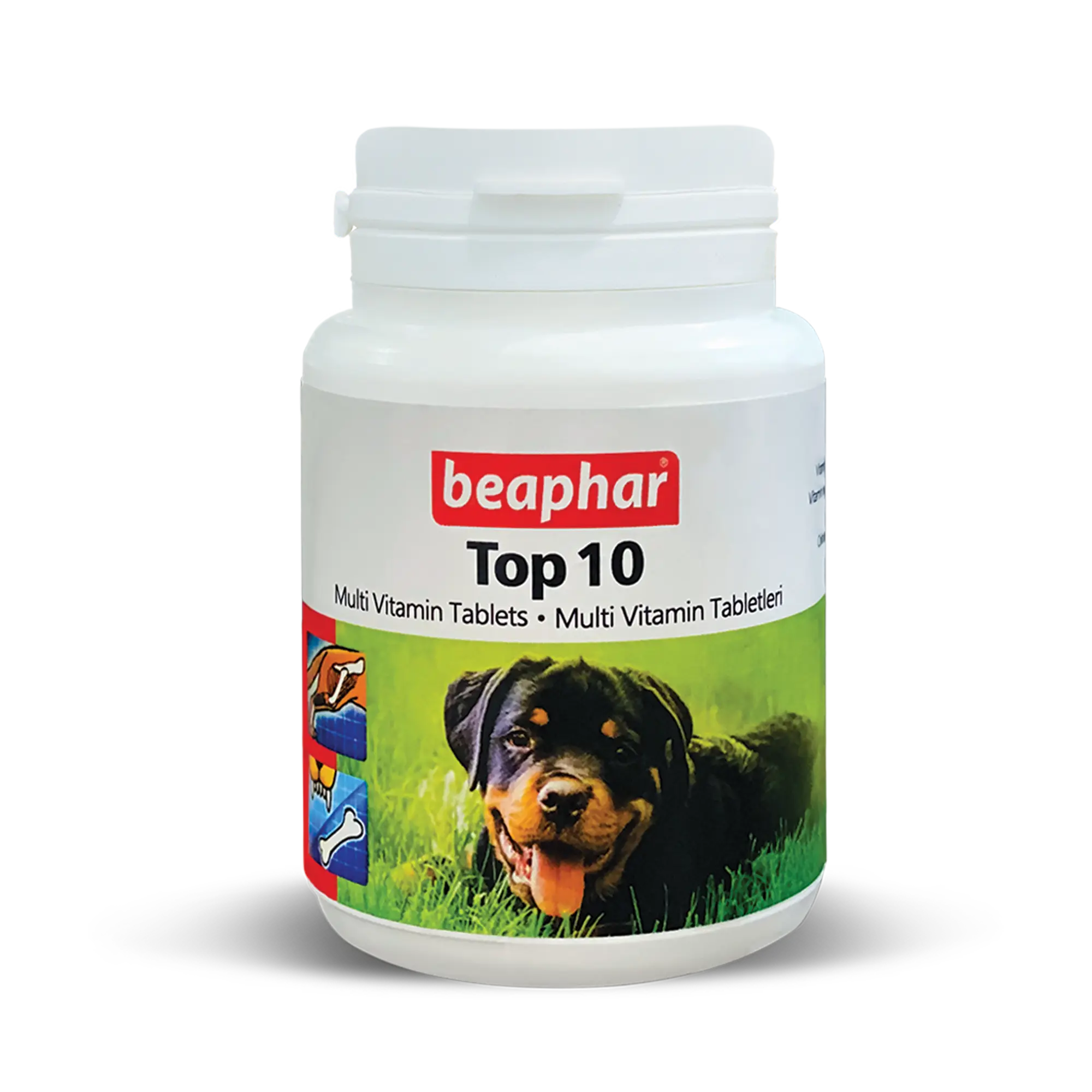 Beaphar Top 10 Multivitamin Tablets for Dogs - 100 Tablets