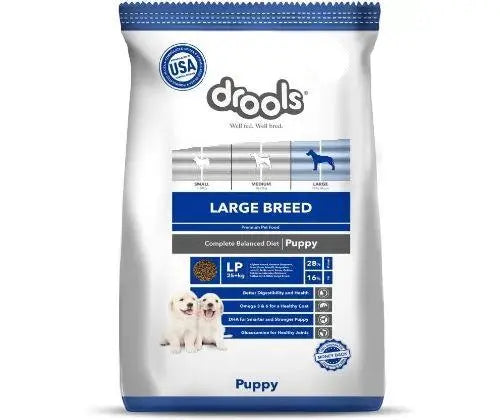 Drools Dog Food 1.2Kg - Puppy (Large Breed)
