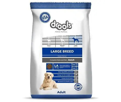 Drools Dog Food 12Kg - Adult (Large Breed)