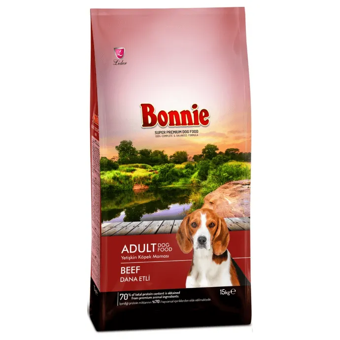 Bonnie Adult Beef Dry Dog Food