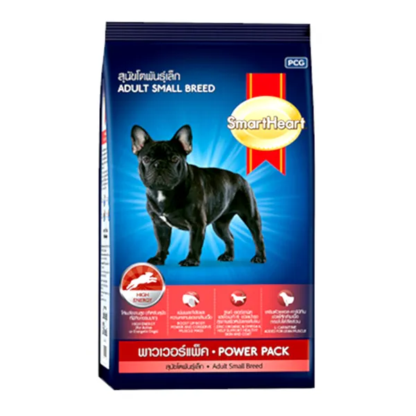 Smart Heart Power Pack Small Breed Dry Dog Food - 1.5kg