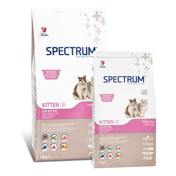 Spectrum Kitten38 Dry Cat Food - 2kg