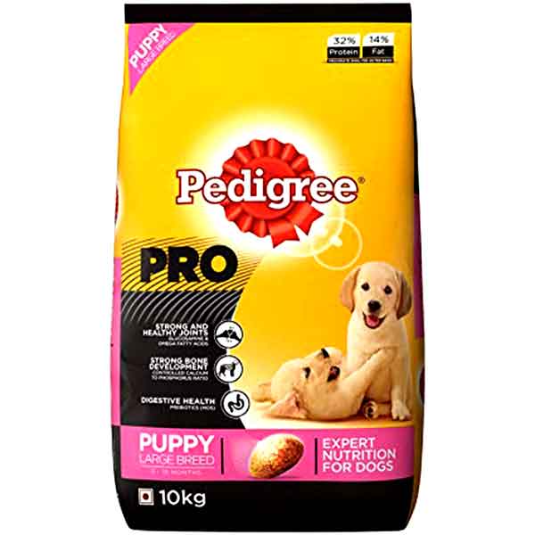 Pedigree Pro Puppy Large Breed Dry Dog Food - 3kg