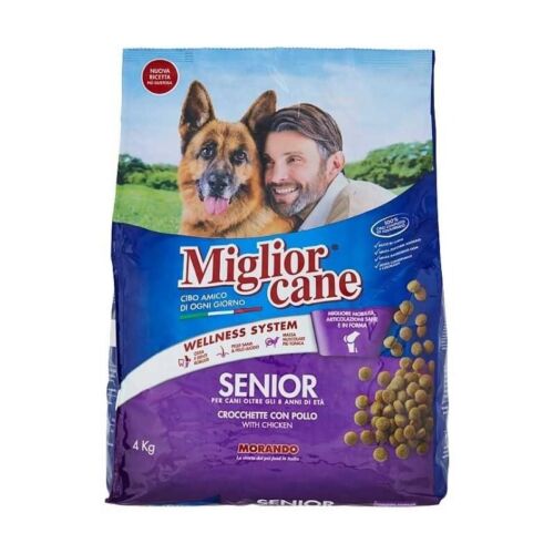 Miglior Cane Senior Kibbles With Chicken Dry Dog Food - 4kg