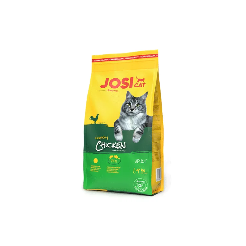Josi Cat Adult Crunchy Chicken Dry Cat Food - 1.9kg