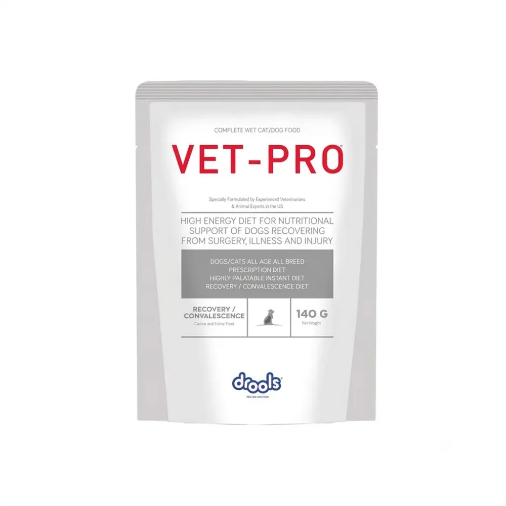 Drools Vet Pro Pouch Cat & Dog Recovery Con 140g