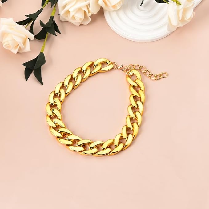 Neckless Aluminium Gold Plated