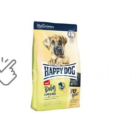 Happy Dog Giant Baby Lamb & Rice Dry Dog Food - 15kg