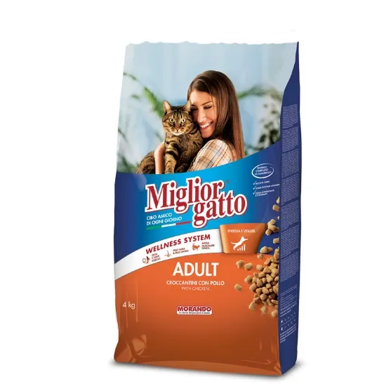 Miglior Gatto Adult Kibbles With Chicken Dry Cat Food - 4kg