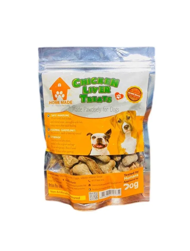 Home Made Chicken Liver Treats - 100g