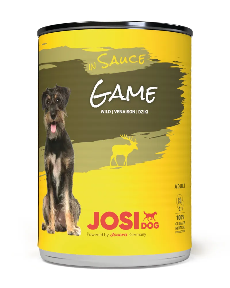 Josi Dog Adult Game In Sauce Wet Dog Food - 415g