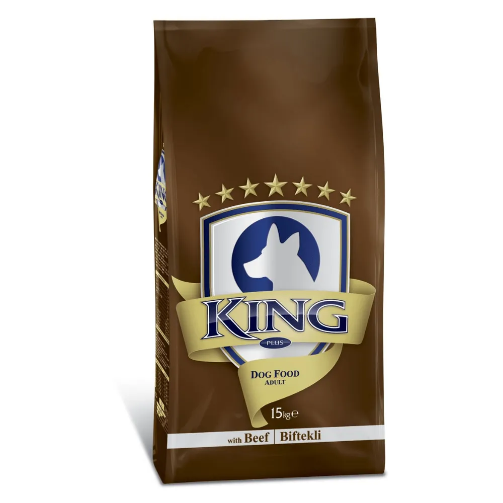 King Plus Adult Dry Dog Food - 15kg