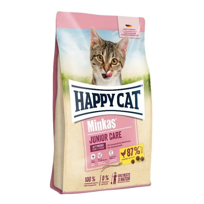 Happy Cat Minkas Junior Care Dry Cat Food - 1.5kg