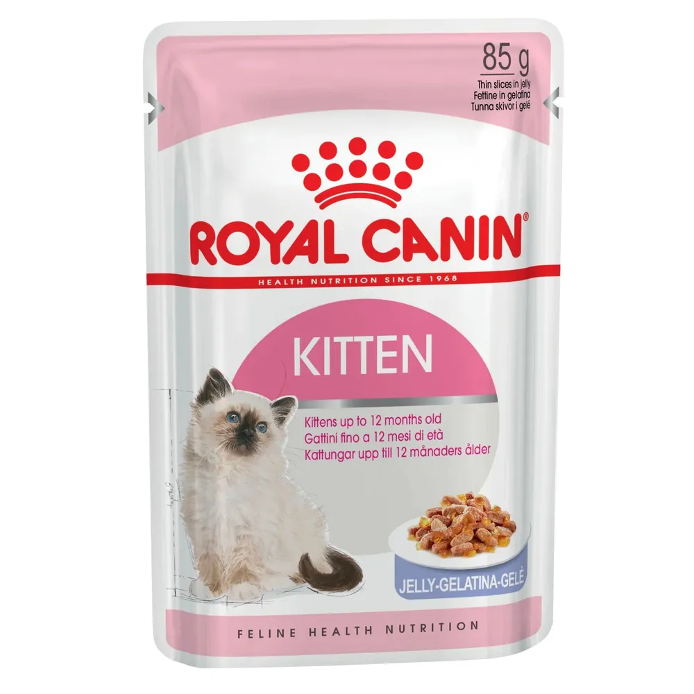 Royal Canin Kitten Chicken In Jelly Pouch - 85g