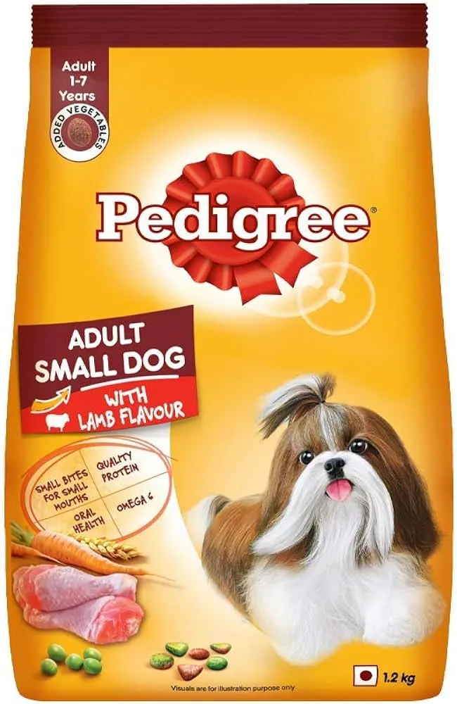 Pedigree Adult Small Breed Dry Dog Food - 1.2kg