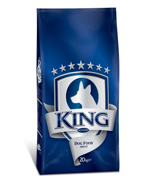 King Regular Adult Beef Dry Dog Food - 20kg